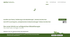 Desktop Screenshot of misteltherapie.at